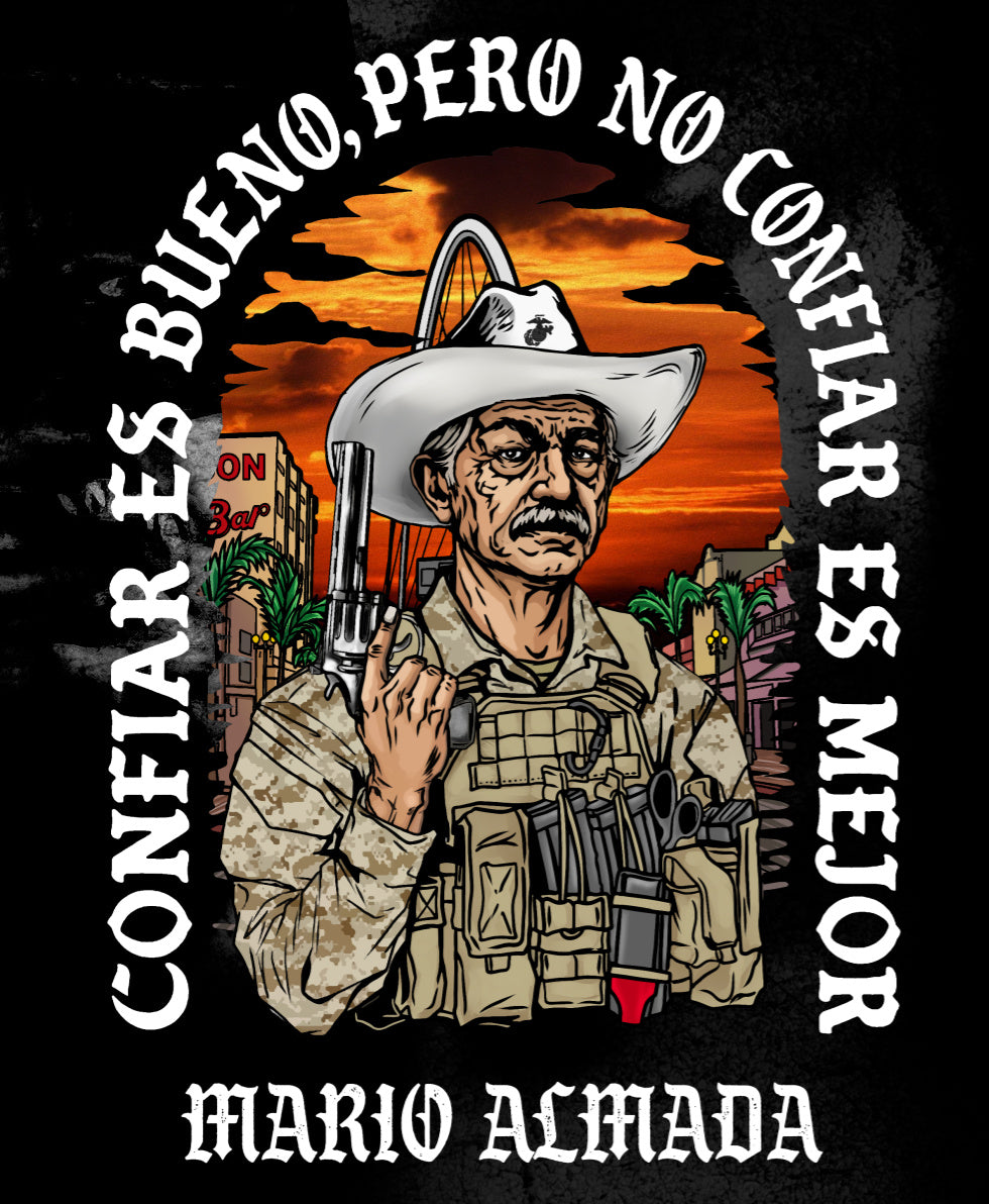 The Justiciero T-Shirt by La Linea MEXUSMAR