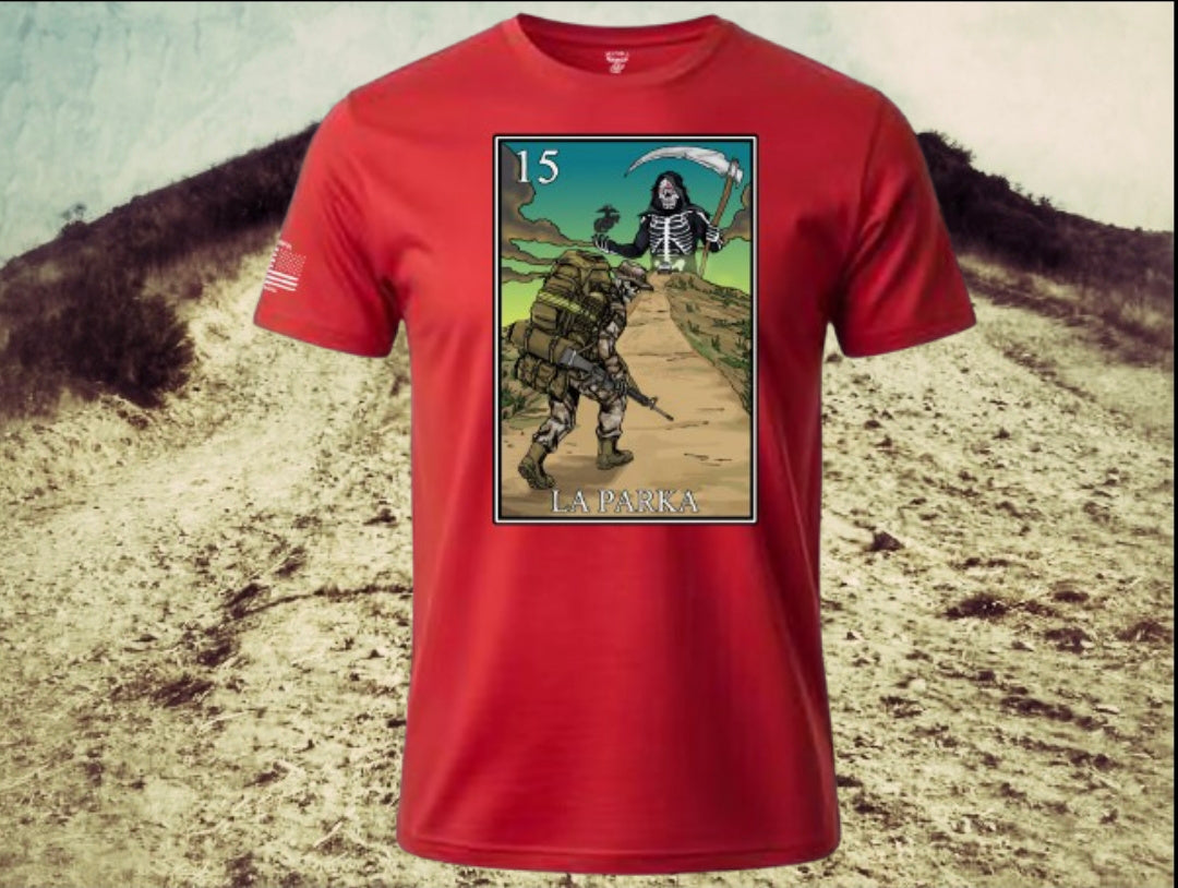 La Parka Lotería T Shirt by La Linea MEXUSMAR