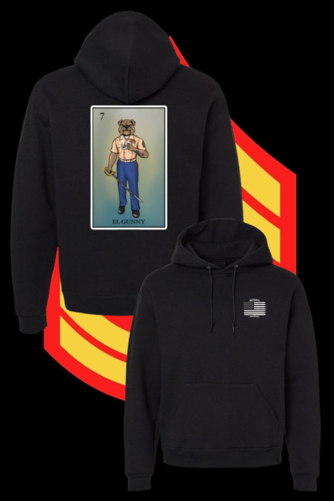 El Gunny Lotería Premium Hoodie by La Linea MEXUSMAR