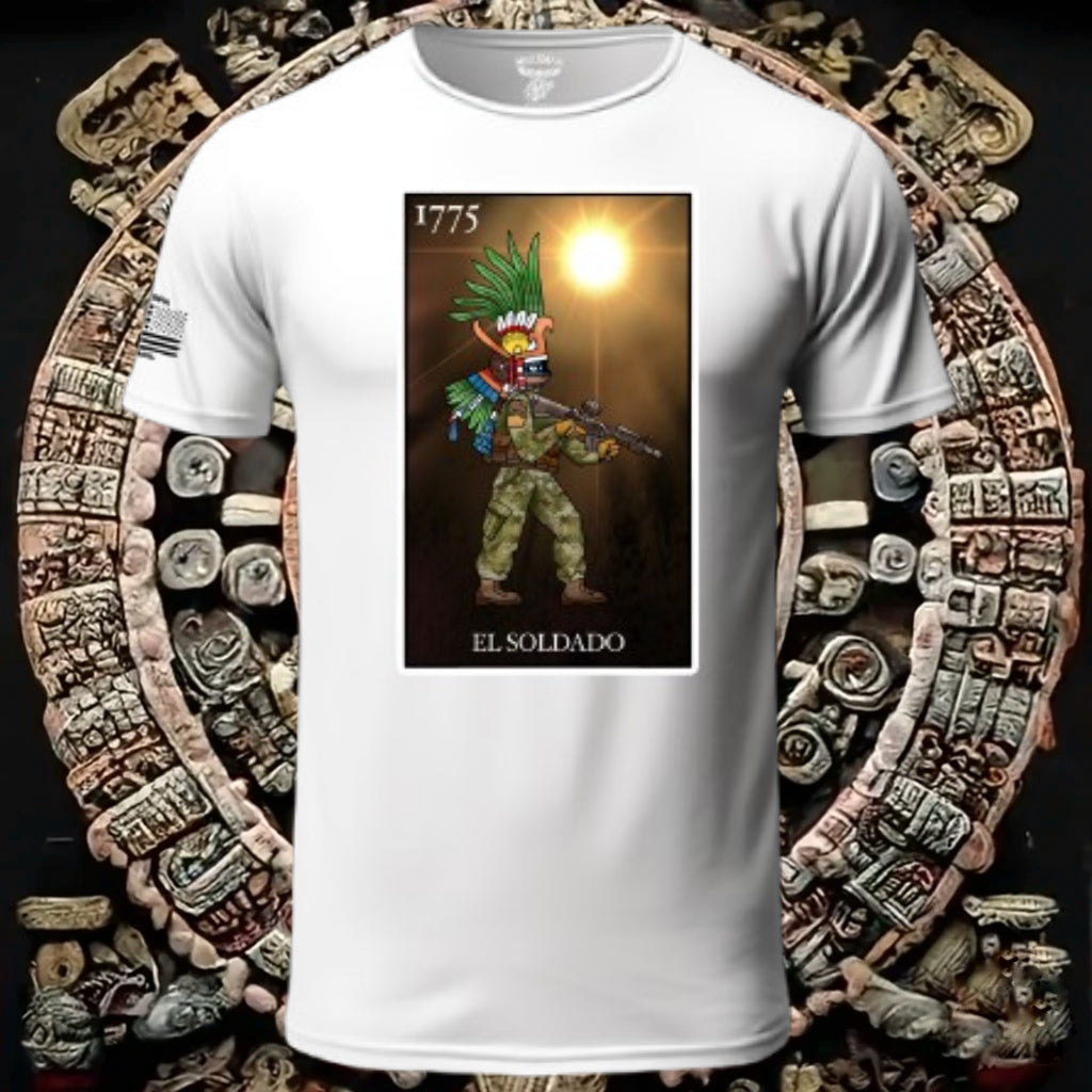 El Soldado Loteria T Shirt by La Linea MEXUSMAR