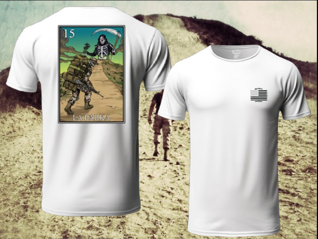 La Parka Lotería T Shirt by La Linea MEXUSMAR