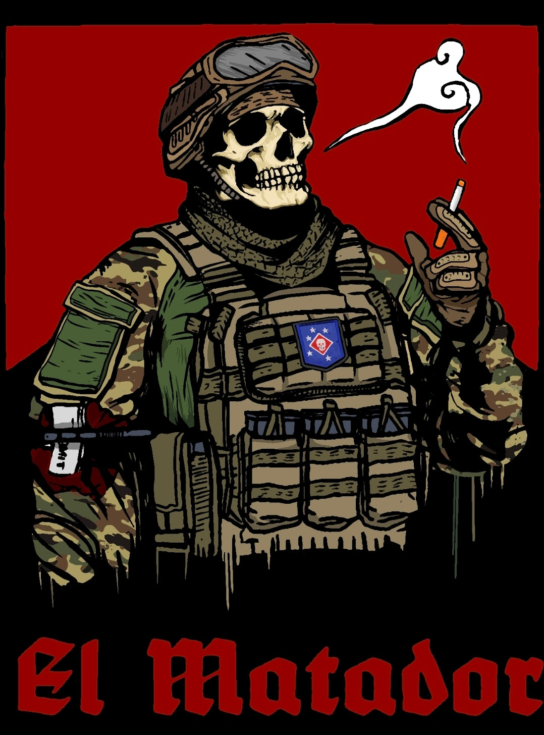 El Matador T Shirt by La Linea MEXUSMAR